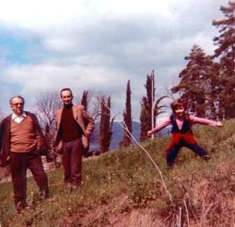 In gita con Bertolucci e la figlia Maria