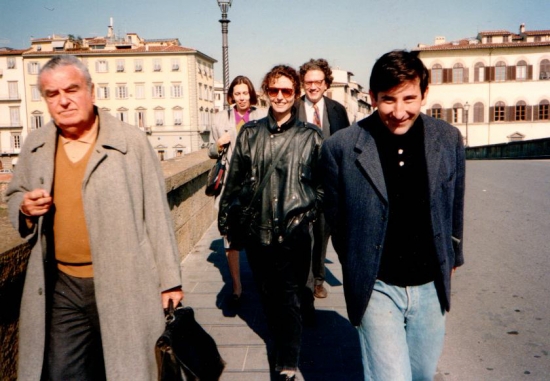Fotografia scattata durante una giornata di studio dedicata a Giorgio Colli presso l'Istituto cultur